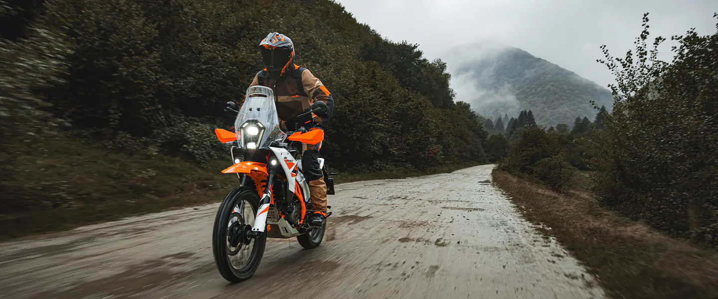 KTM 390 Adventure R 2026, vista 2
