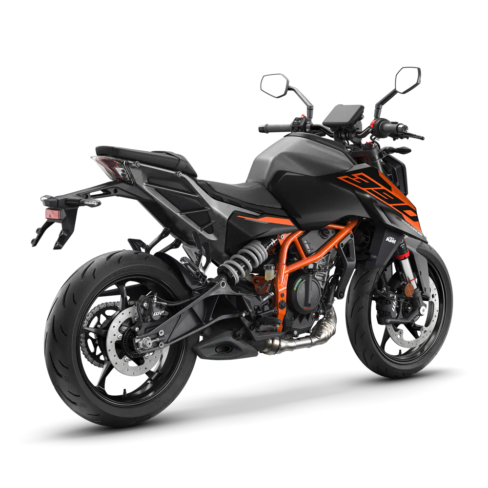 KTM 390 Duke 2026, vista 3