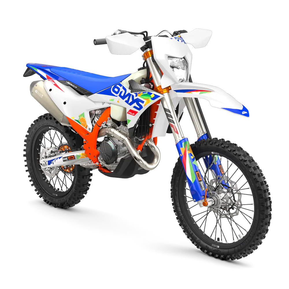 KTM 450 EXC-F 6Days 2026, vista 3