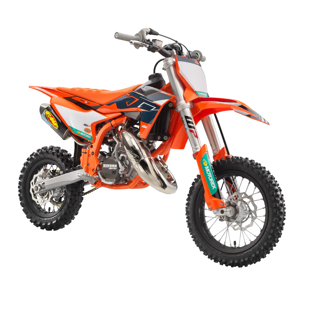 KTM 50 SX Factory Edition 2026, vista 3